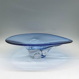 Kosta Boda Glass Vision Bowl, Blue