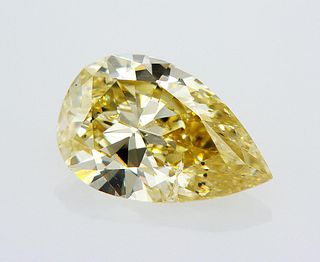 Natural 1.53 ct, Color Fancy Brownish Yellow/ GIA Graded Diamond