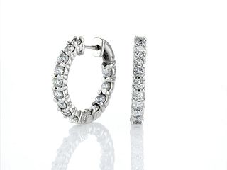 14kt White Gold 2.3ctw Diamond Earrings