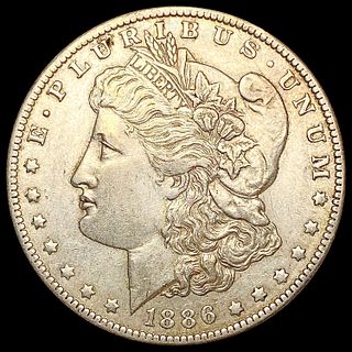 1886-O Morgan Silver Dollar CHOICE AU