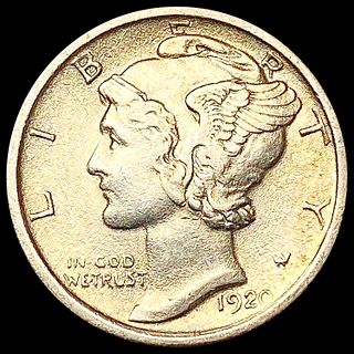 1920 Mercury Dime CLOSELY UNCIRCULATED