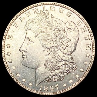 1897 Morgan Silver Dollar GEM BU