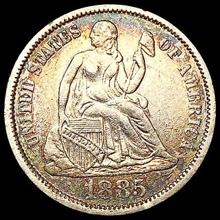 1885 Seated Liberty Dime CLOSELY UNCIRCULATED