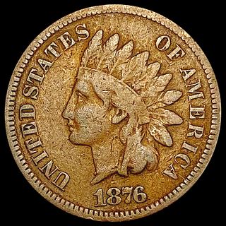 1876 Indian Head Cent NICELY CIRCULATED