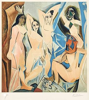 PABLO PICASSO after (1881‑1973) - Les Demoiselles d’Avignon