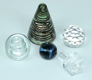 ASSORTMENT OF PAPERWEIGHTS