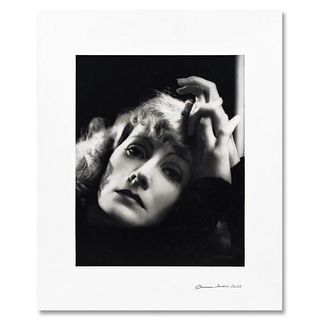 Clarence Sinclair Bull (1895-1979), "Greta Garbo" Limited Edition Photograph, Numbered and Stamp Signed with Official Clarence Sinclair Bull Stamp and