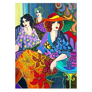 Patricia Govezensky- Original Acrylic on Canvas "Jasmine"