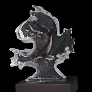 Kitty Cantrell, "Mother Nature" Limited Edition Mixed Media Lucite Sculpture with COA.