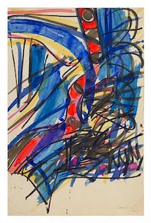 Edo Murtic, (Croatian, 1921-2004), Untitled, 1972
