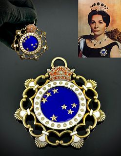 Iran Persian Pahlavi Imperial Family Order of the Pleiades Medal