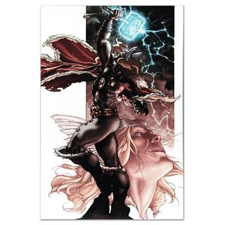 Marvel Comics "Thor: For Asgard #3" Numbered Limited Edition Giclee on Canvas by Simone Bianchi with COA.
