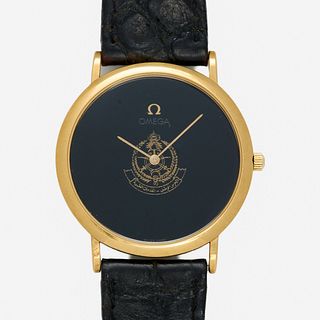 Omega DeVille Freemason Black Dial Watch