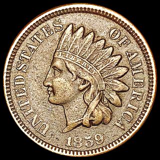 1859 Indian Head Cent NEARLY UNCIRCULATED