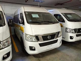Camioneta de pasajeros Nissan Urvan 2014