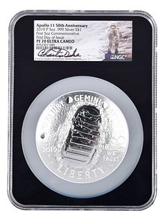 2019-P Apollo 11 Five Ounce Silver Commemorative Coin