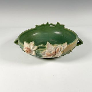 Roseville Pottery, Green Magnolia Bowl 448