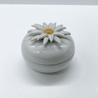 Lidded Treasure Box, Daisy Flower