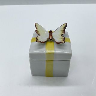 Shafford Lidded Treasure Box, Butterfly