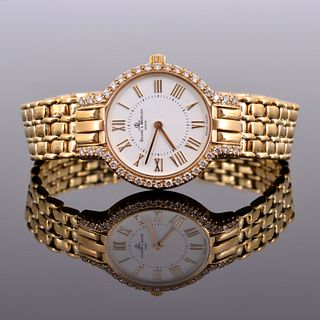 Baume & Mercier 14K Gold & Diamond Estate Watch
