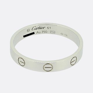 Cartier Small Model LOVE Ring Size S 1/2 (61)