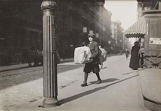 Lewis Hine, (American, 1874-1940), Delivery Boy