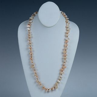 Beautiful Mother of Pearl Nugget Necklace