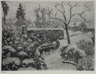 Camille Pissarro (After) - Effet de Neige