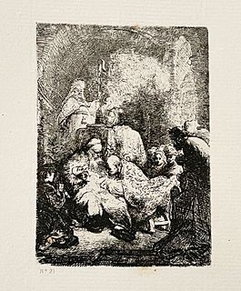 Rembrandt van Rijn - Petite Circoncision (After)