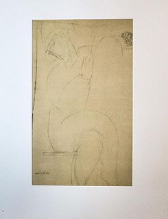Amedeo Modigliani - Untitled portrait (After)
