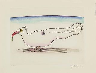 Andre Francois - Lithograph from Bonjour Max Ernst