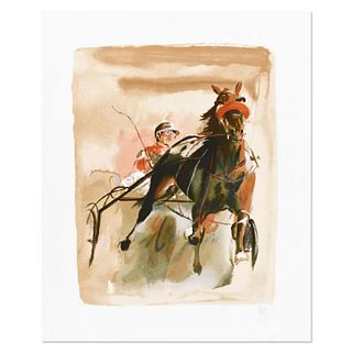 Mark King (1931-2014), "Pacer" Limited Edition Serigraph, Numbered and Hand Signed with Letter of Authenticity. (Disclaimer)