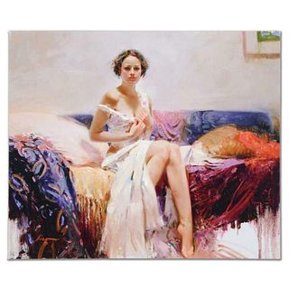 Pino (1939-2010), "Sweet Sensation" Hand Embellished Limited Edition on Canvas (38" x 32"), Numbered and Hand Signed with Certificate of Authenticity.
