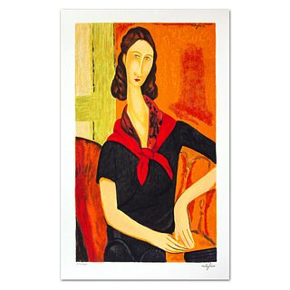 Amedeo Modigliani- Serigraph "Jeanne Hebuterne"