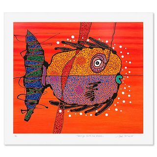 Alain Despert, "Self Portrait" Limited Edition Serigraph from an HC Edition, Hand Signed with Letter of Authenticity
