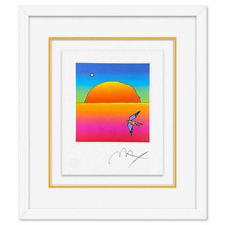 Peter Max, "G04.62" Framed Limited Edition Lithograph, Numbered and Hand Signed with Certificate of Authenticity