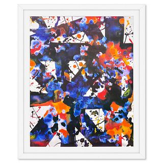 Sam Francis (1923-1994), "Paintings and Drawings" Framed 1979 Vintage Lithograph (35" x 42.5") with Letter of Authenticity.