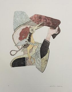 Jonathan Hammer- Limited Edition Etching on paper