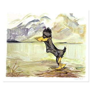 Chuck Jones "September Morn" Hand Signed Limited Edition Fine Art Stone Lithograph.