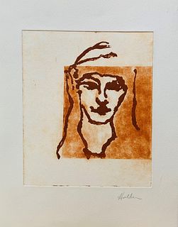 Holden- Etching on paper