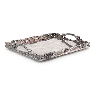 Art Nouveau Silver Plate Tray