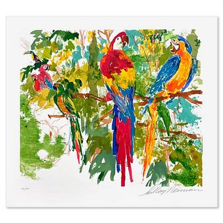 LeRoy Neiman (1921-2012), "Birds of Paradise" Limited Edition Serigraph, Numbered 206/375 and Hand Signed with Letter of Authenticity.
