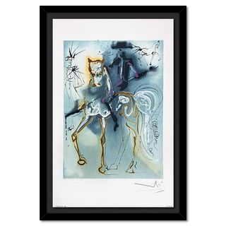 Salvador Dali (1904-1989), "Le Picador" Framed Limited Edition Lithograph (1983), Plate Signed with Certificate of Authenticity.