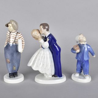 Three Bing & Grondahl (B&G) Porcelain Figurines