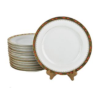 Vintage Austrian Porcelain Dinner Plates