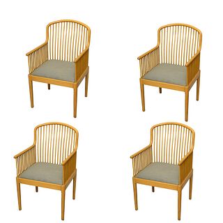 Set of Four Stendig Arm Chairs