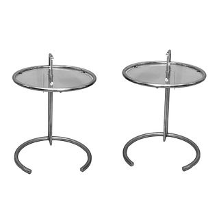 Pair of Eileen Gray Style Side Tables