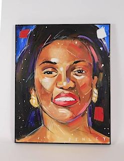 "Portrait of Jessye Norman" by Steve Penley