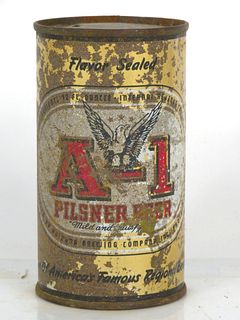 1935 A-1 Pilsner Beer 12oz 31-23 Opening Instruction Can Phoenix Arizona