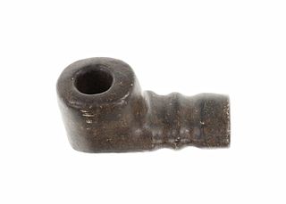 Cherokee Hand Carved Steatite Pipe Mid/Late 1800s